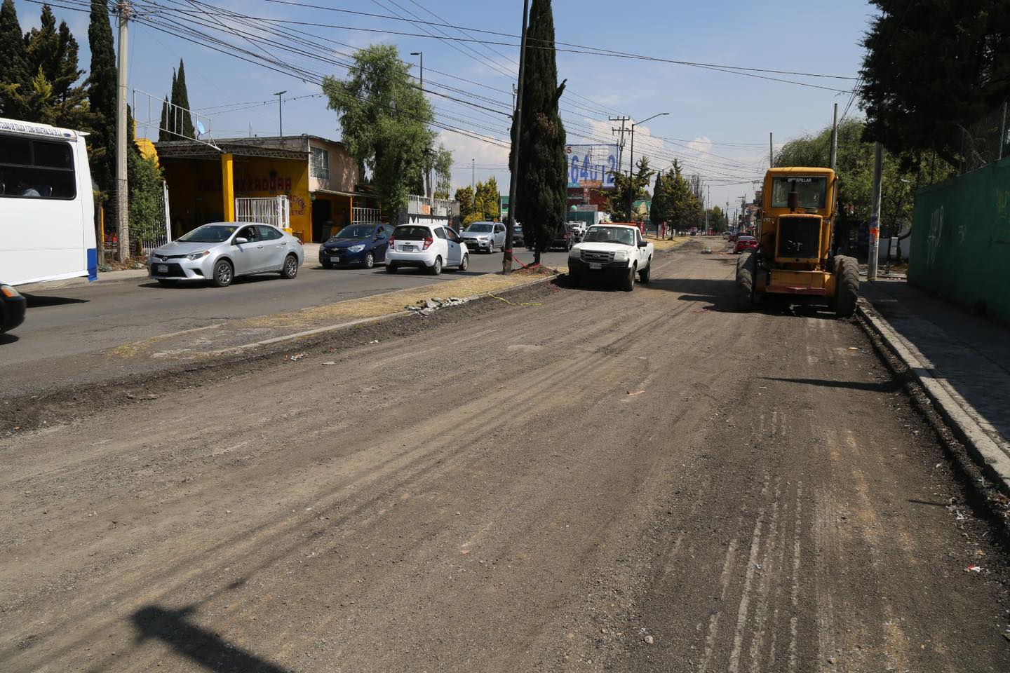 ¡No mas baches en Metepec Continuamos con la rehabilitacion mayor