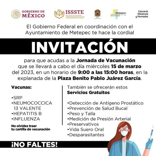 ¡Que no se te pase Hoy los esperamos en la jpg