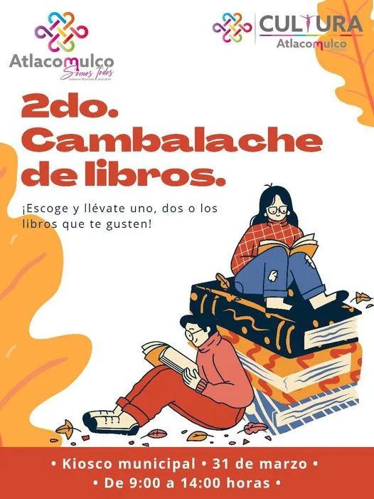 ¡Te invitamos a participar en el Cambalache de libros Acude jpg