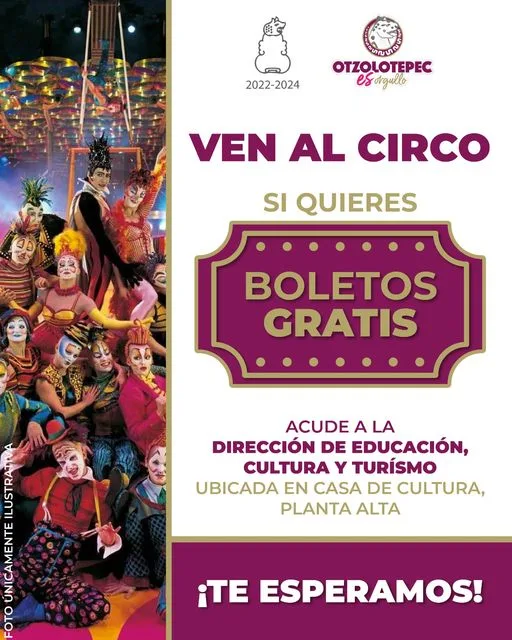 ¡VEN Y DIVIERTETE Tenemos boletos gratis para el circo jpg