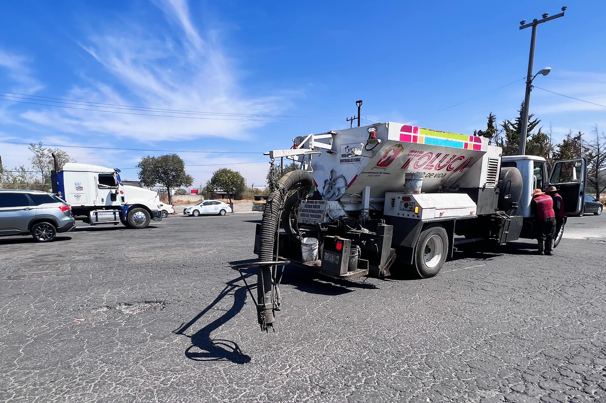 ¡Vamos a terminar con los baches en Toluca Seguimos avanzando