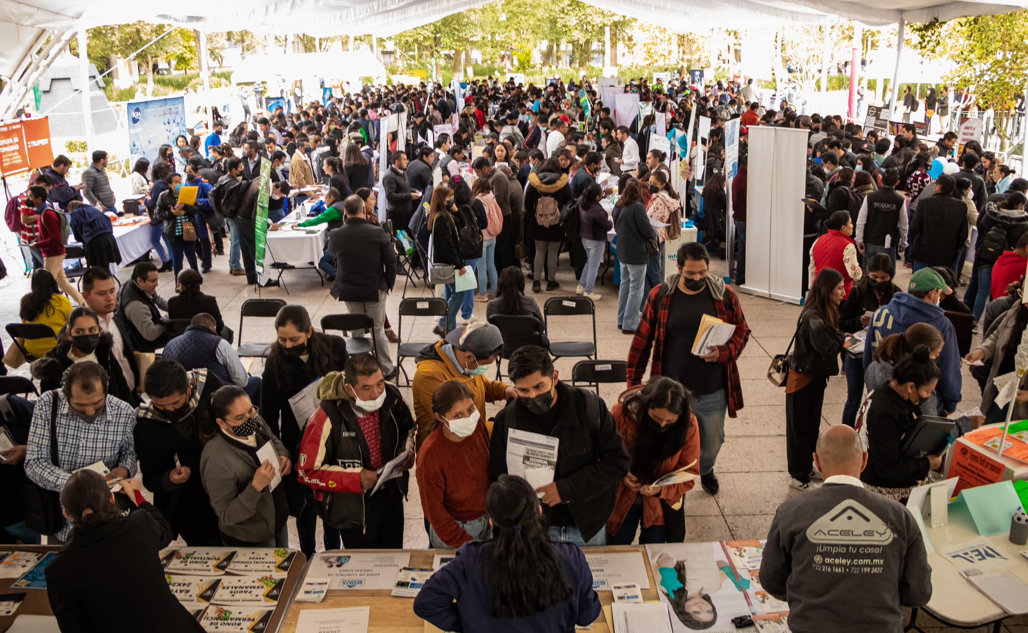 ¡Ya estamos en nuestra FeriaDeEmpleo 2023 en la Alameda Central