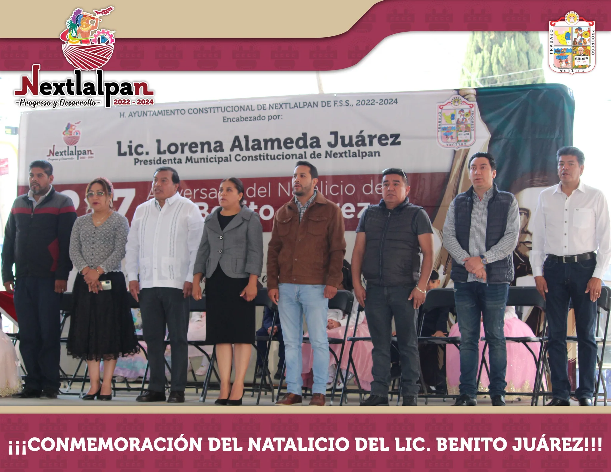 ¡¡¡CONMEMORACION AL NATALICIO DEL LIC BENITO JUAREZ jpg