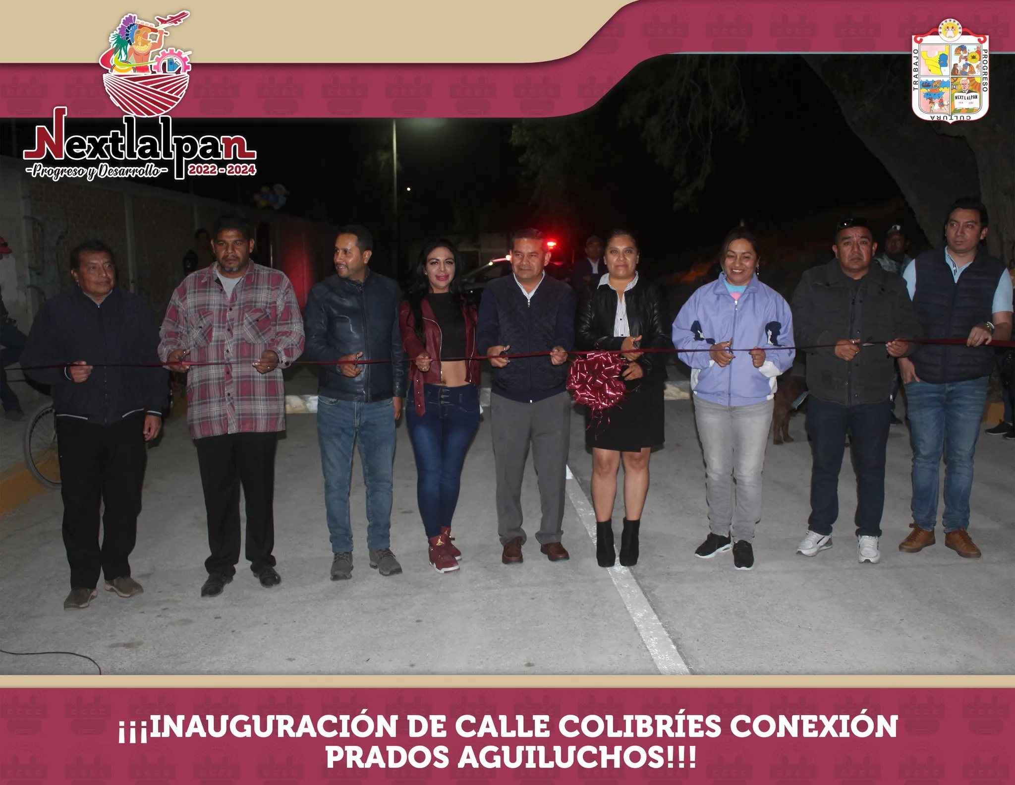 ¡¡¡INAUGURACION DE CALLE COLIBRIES jpg