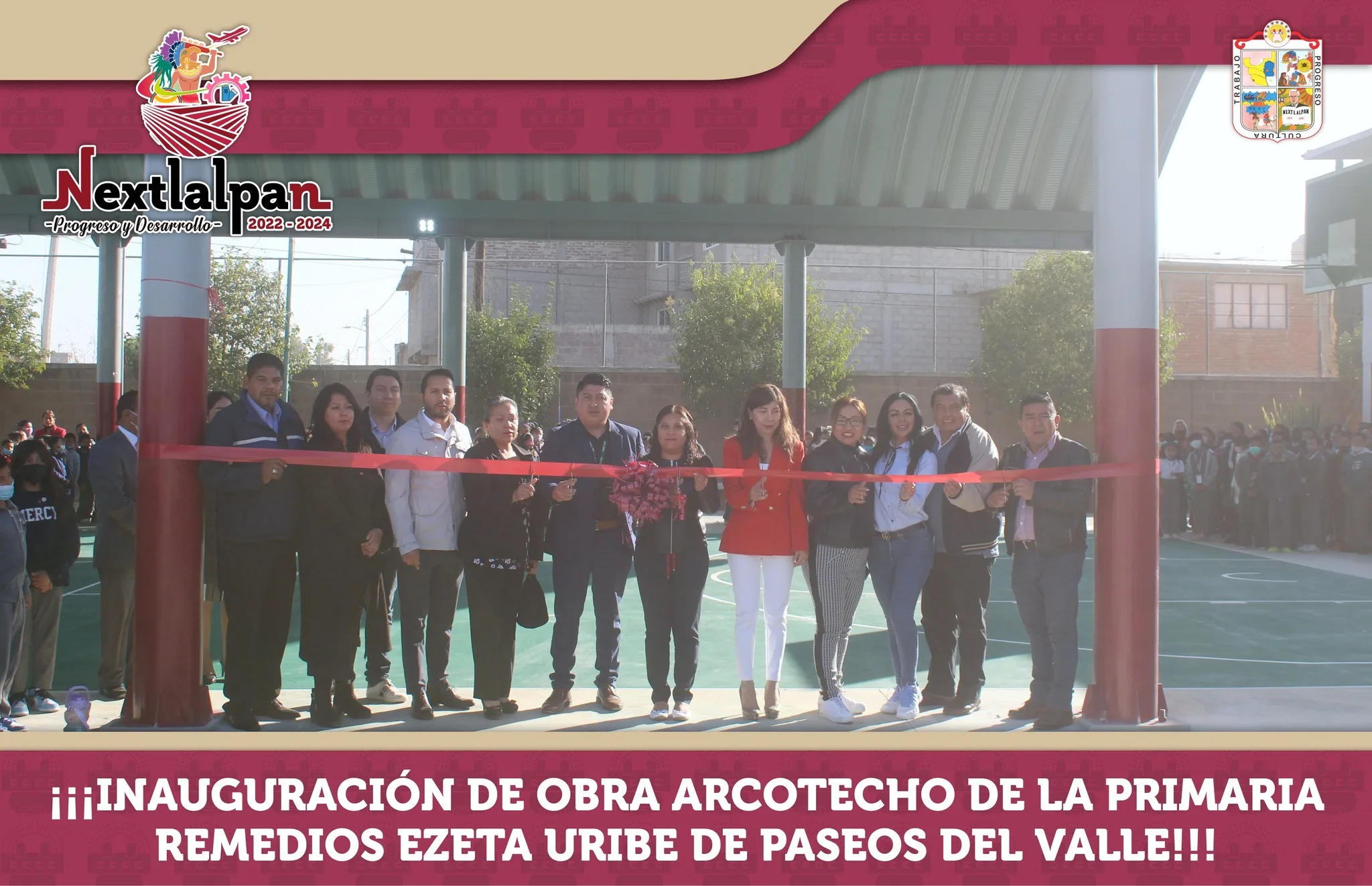 ¡¡¡INAUGURACION DE OBRA ARCOTECHO DE LA PRIMARIA REMEDIOS EZETA URIBE jpg