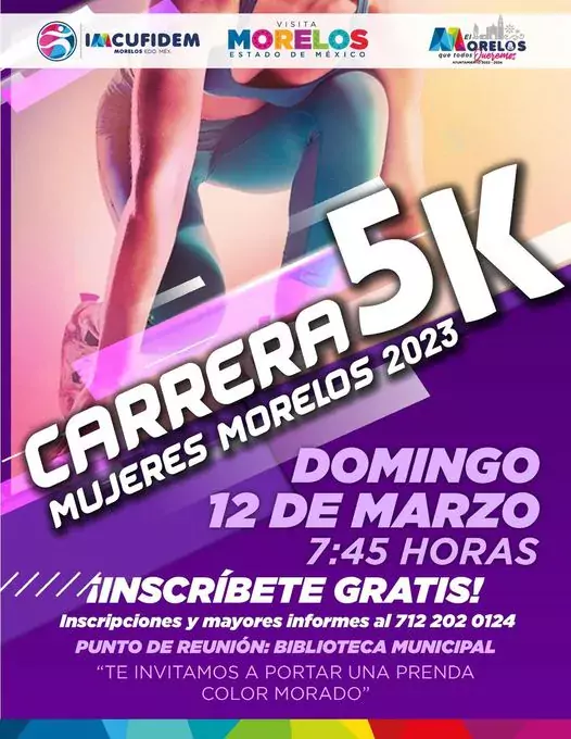 ¿Estan listas para correr este proximo Domingo jpg