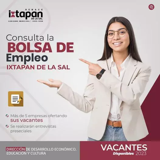 ¿Estas buscando una oportunidad de trabajo Te traemos la bolsa jpg