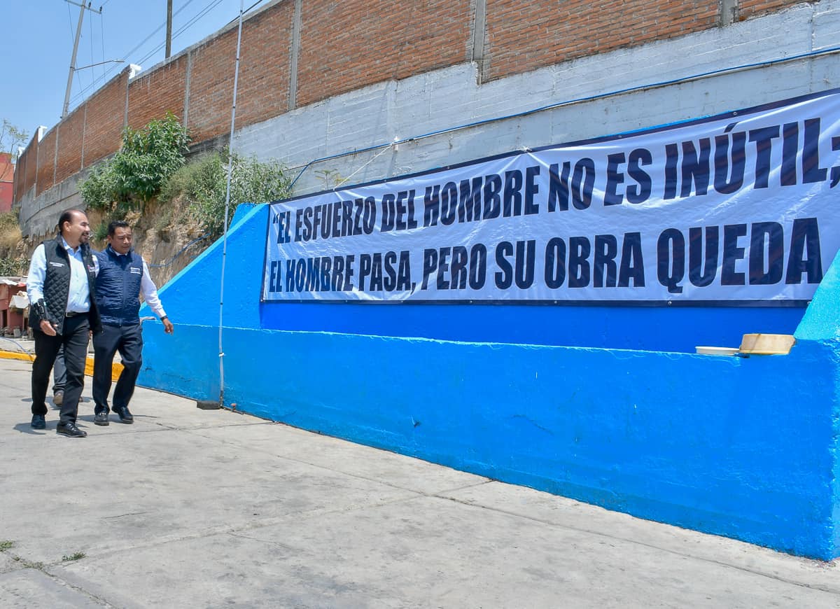 1680358394 943 Rehabilitamos el tanque de agua potable Atizapan II ubicado en