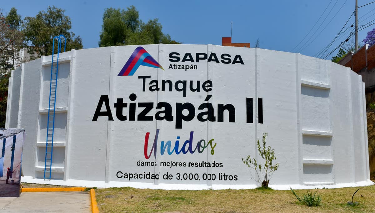 1680358399 927 Rehabilitamos el tanque de agua potable Atizapan II ubicado en