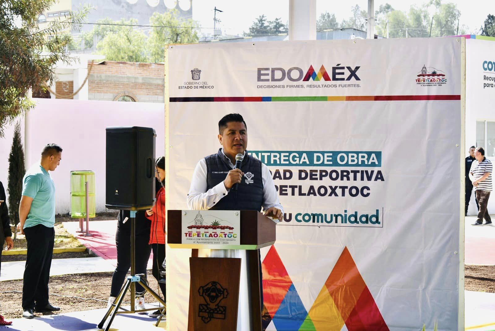 1680363203 758 INAUGURACION DE LA UNIDAD DEPORTIVA DE TEPETLAOXTOC