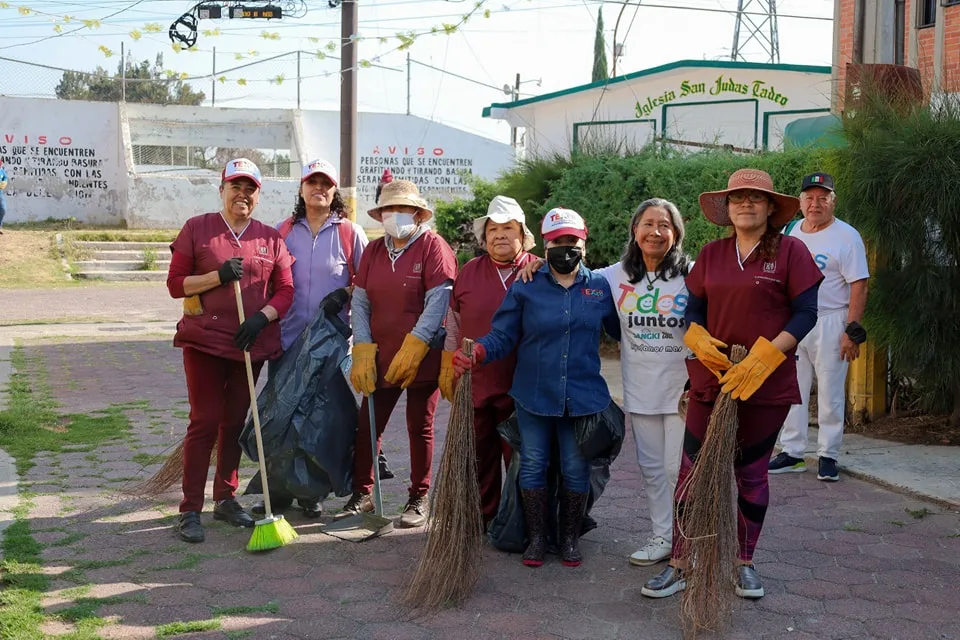 1680531741 Miembros del Ayuntamiento de Texcoco realizaron una jornada de limpieza jpg