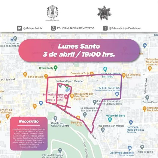 1680547371 Informacion importante A partir de las 1900 hrs en Metepec jpg