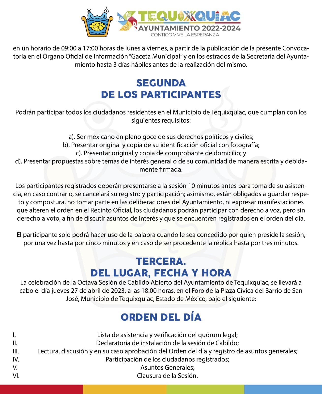 1680556939 100 Participa en la 8va Sesion de Cabildo Abierto este 27