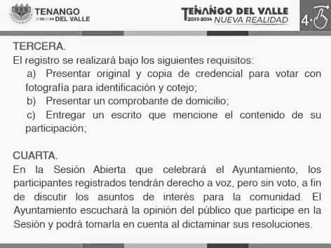 1680561086 9 El Ayuntamiento de Tenango del Valle convoca a ciudadanos a