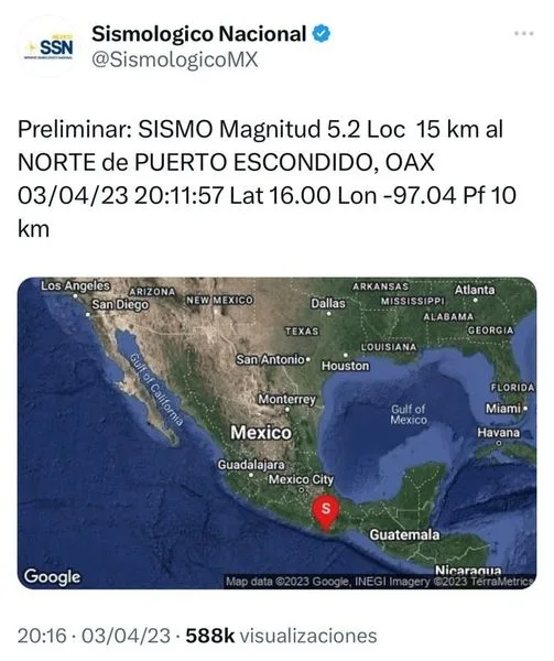 1680614507 Esta noche se registro un sismo con magnitud 52 y jpg