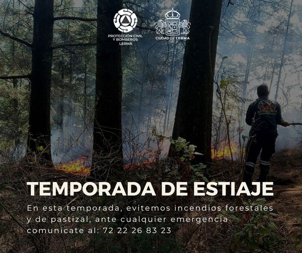 1680733880 Si presencias algun incendio de pastizal o forestal comunicate con