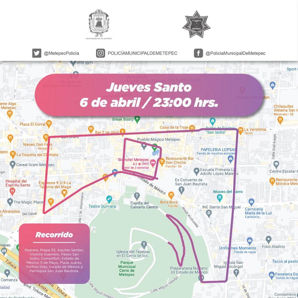 1680817814 322 Informacion importante para este jueves santo Cierre parcial de avenidas