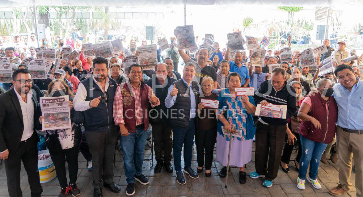 1680881174 El presidente municipal Felipe Arvizu Juan Carlos Gonzalez Romero delegado