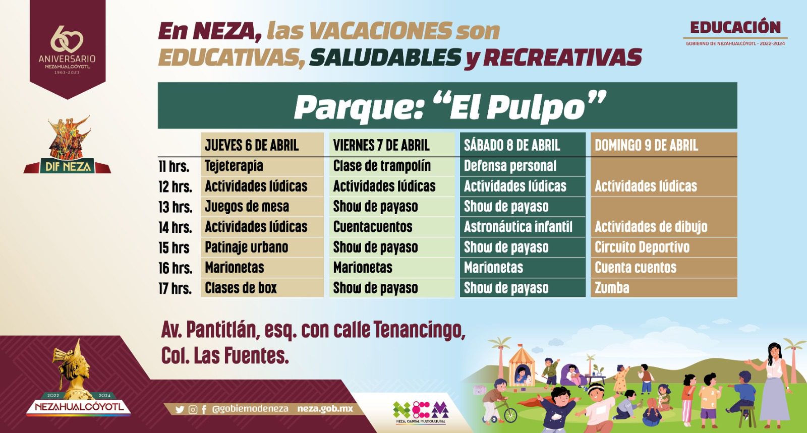 1680883468 305 ActividadesLudicas En Neza las vacaciones son educativas saludables y