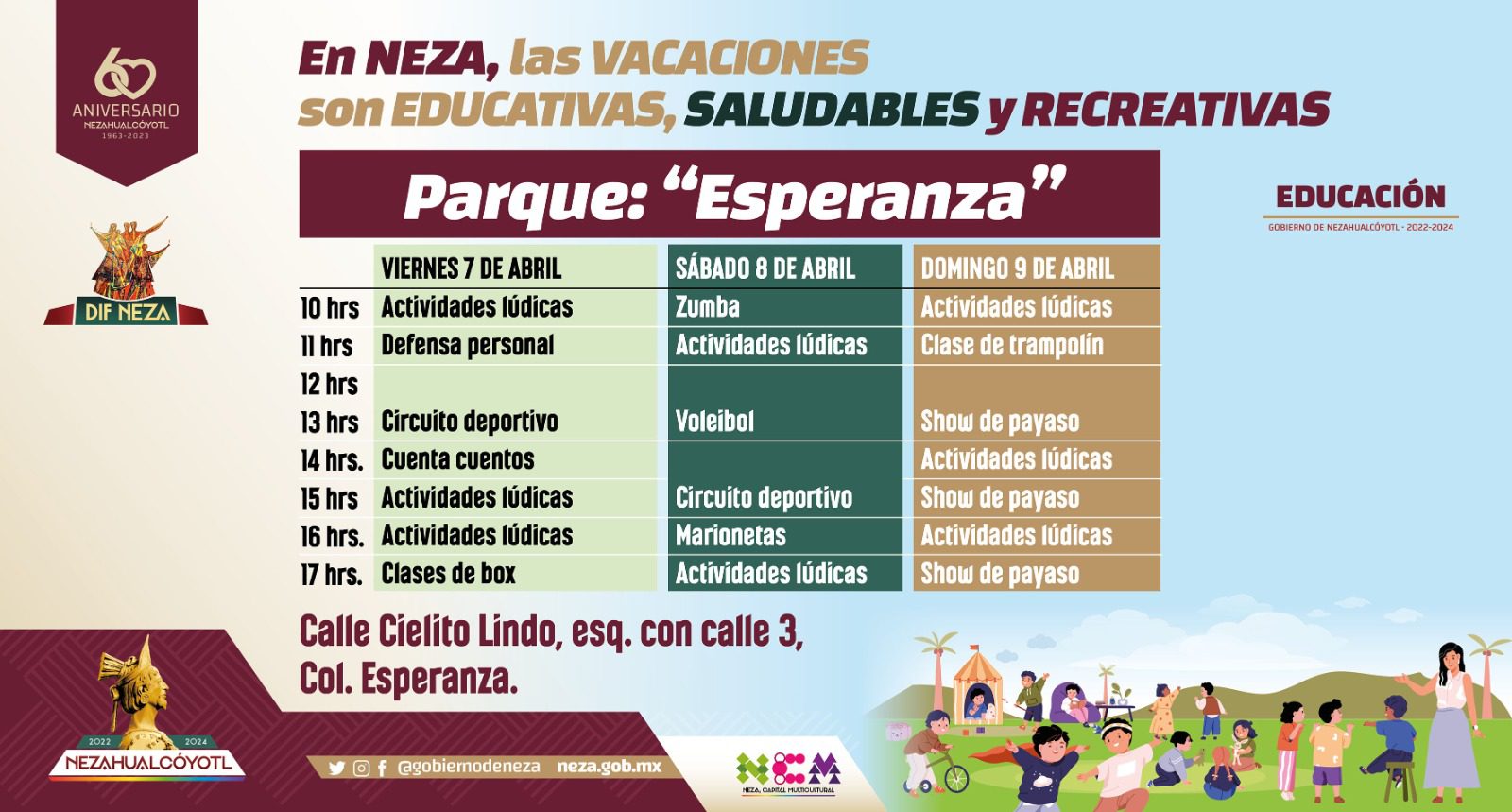 1680883480 125 ActividadesLudicas En Neza las vacaciones son educativas saludables y