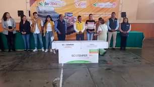 1680889132 Primer entrega de calentadores solares en la Cabecera Municipal y