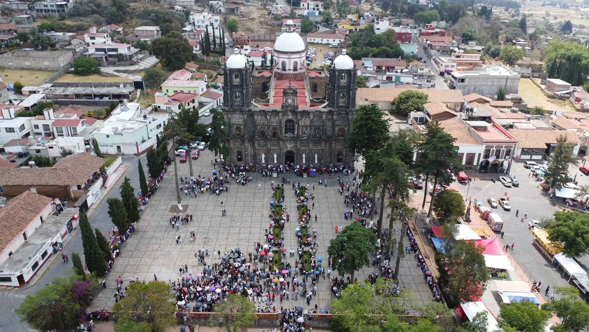 1680898710 En este Viernes Santo en Jocotitlan se realizo el Viacrucis