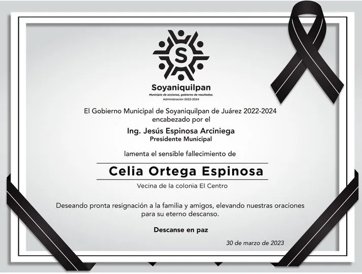 1680902331 Lamentamos el sensible fallecimiento de Celia Ortega Espinosa vecina de jpg