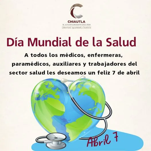 1680903774 HOY 7deabril DiaMundialDeLaSalud queremos felicitar y agradecer a medicos en jpg