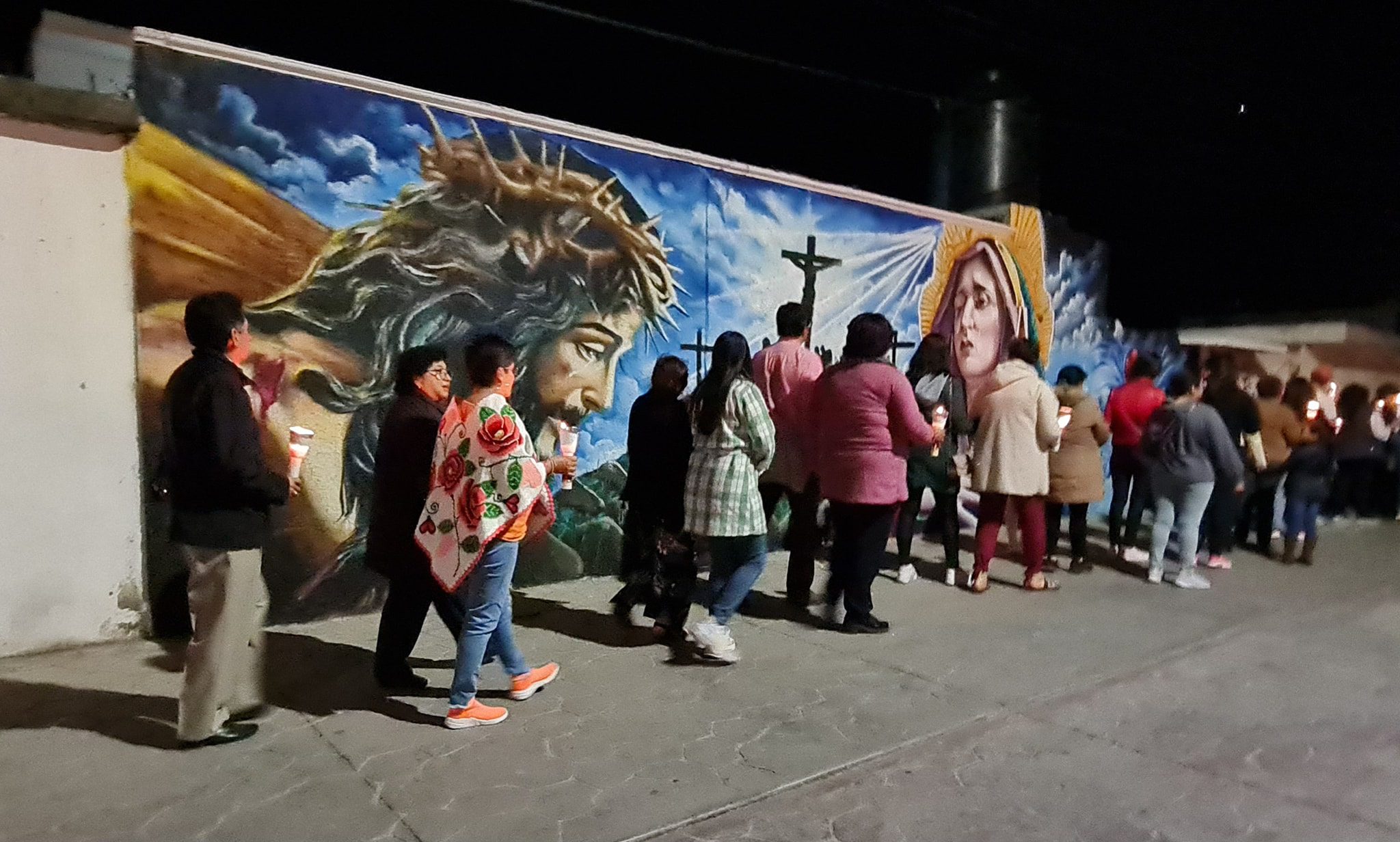 1680956956 705 Jocotitlan vivio esta noche la Procesion del Silencio una arraigada