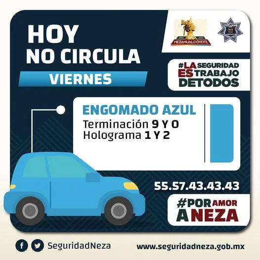 1680963947 Hoy Viernes aplica el programa HoyNoCircula a vehiculos con engomado jpg