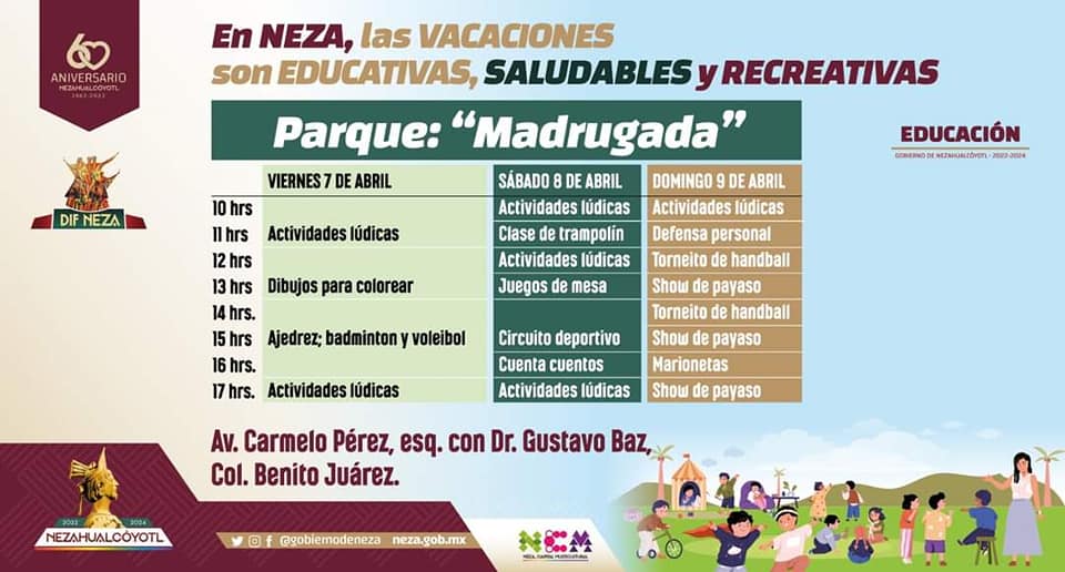 1681058655 613 ActividadesLudicas Disfruta este domingo de las actividades recreativas que