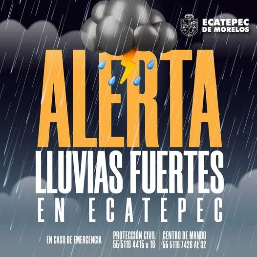 1681164771 Atencion vecinos este lunes se esperan lluvias fuertes en territorio jpg