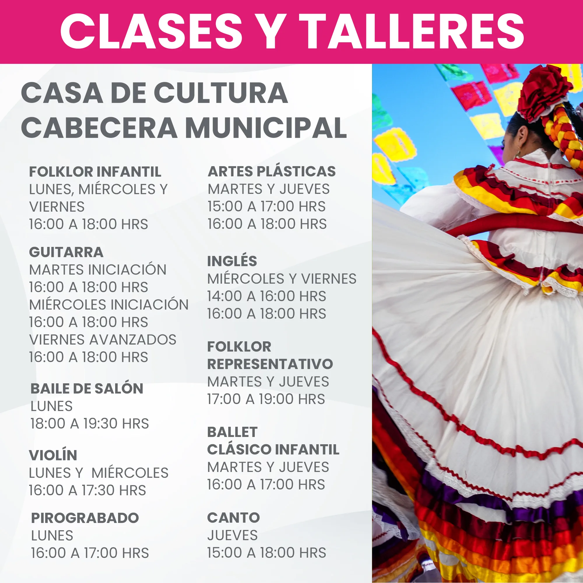 1681237760 Vecinas y vecinos les compartimos las clases y talleres que jpg