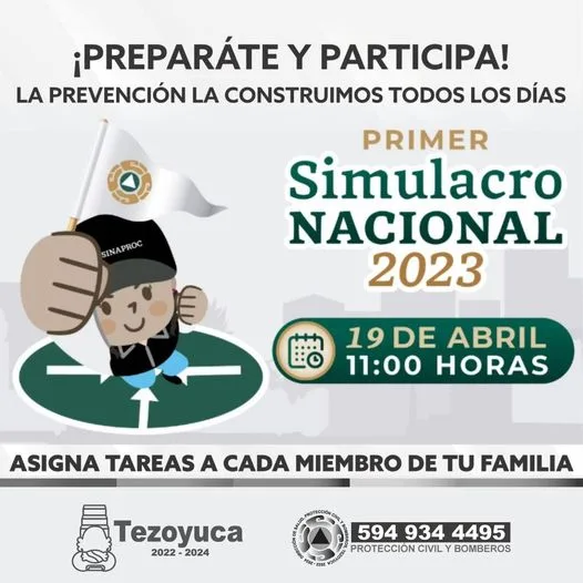 1681329586 Participa en el Primer Simulacro Nacional 2023 jpg