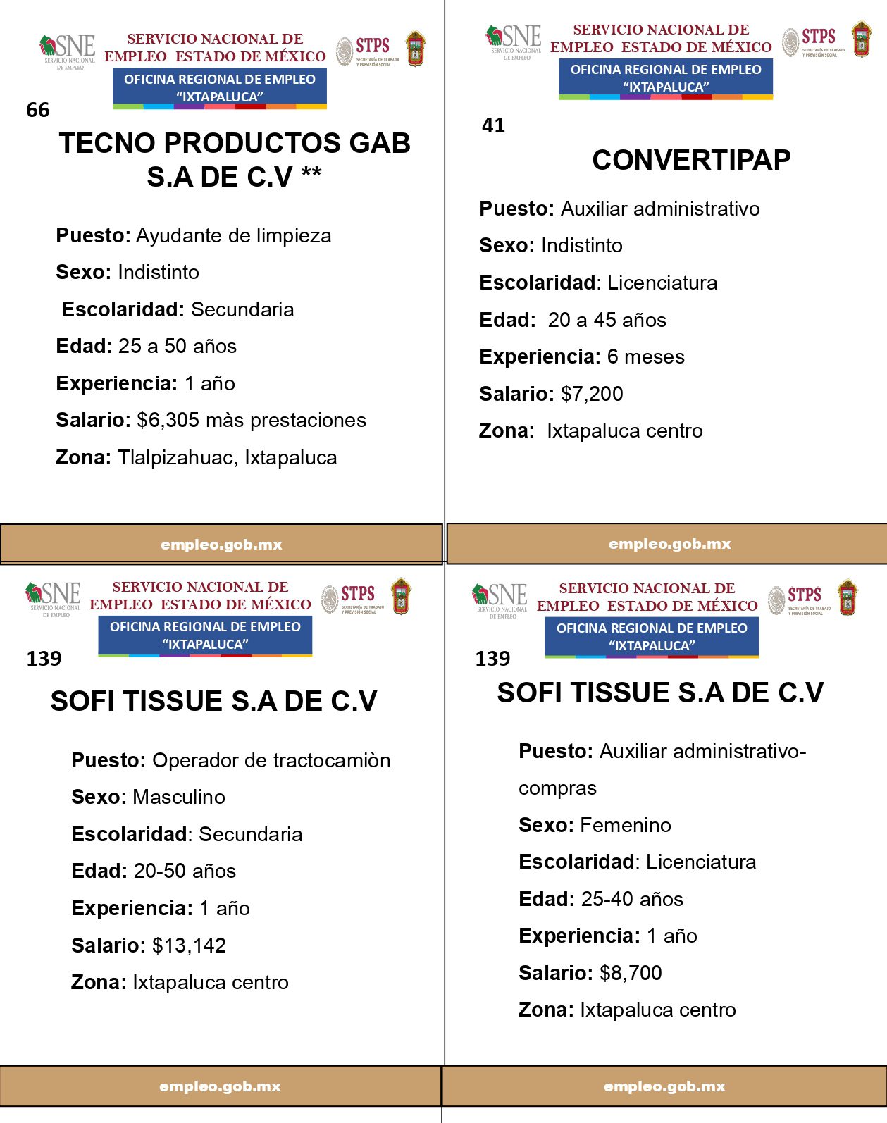 1681388605 281 ¡¡ 𝐎𝐏𝐎𝐑𝐓𝐔𝐍𝐈𝐃𝐀𝐃 𝐋𝐀𝐁𝐎𝐑𝐀𝐋 Si estas interesado en alguna vacante de