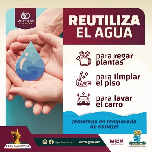 1681427690 Estiaje Reutiliza el agua del lavado de ropa trastes jpg