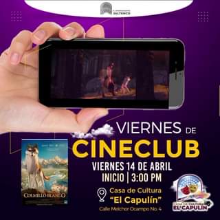 1681428230 VIERNES DE CINE CLUB Colmillo Blanco