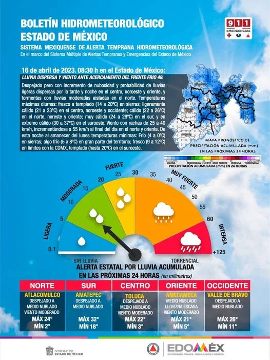 1681659533 Este domingo en el Estado de Mexico cambios meteorologicos por jpg