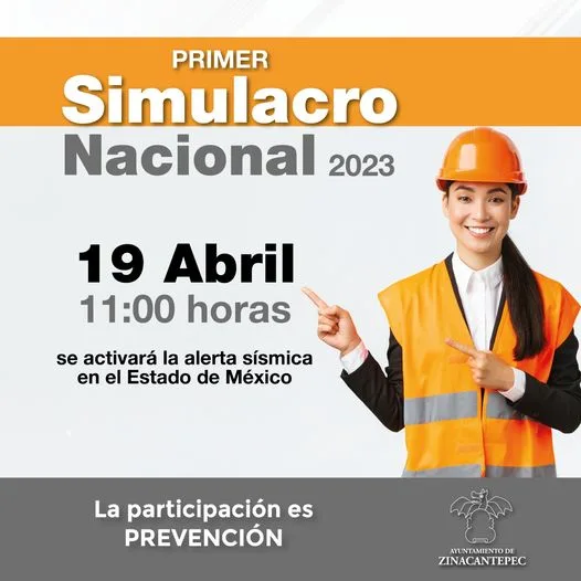 1681762314 Preparate para el simulacro nacional el proximo 19 de abril jpg