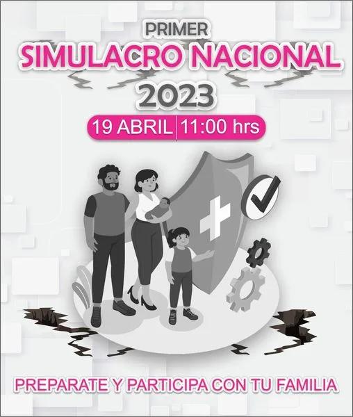 1681767178 Participemos en el Primer SimulacroNacional este 19 de abril jpg