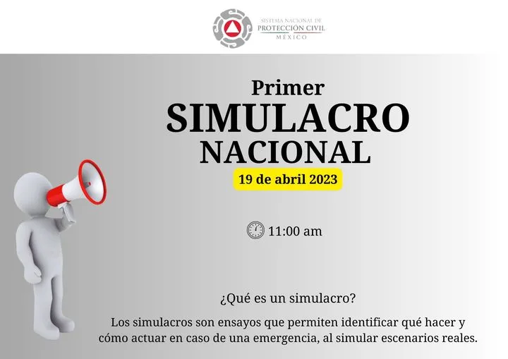 1681837724 Unete al Primer Simulacro Nacional que se llevara a cabo jpg