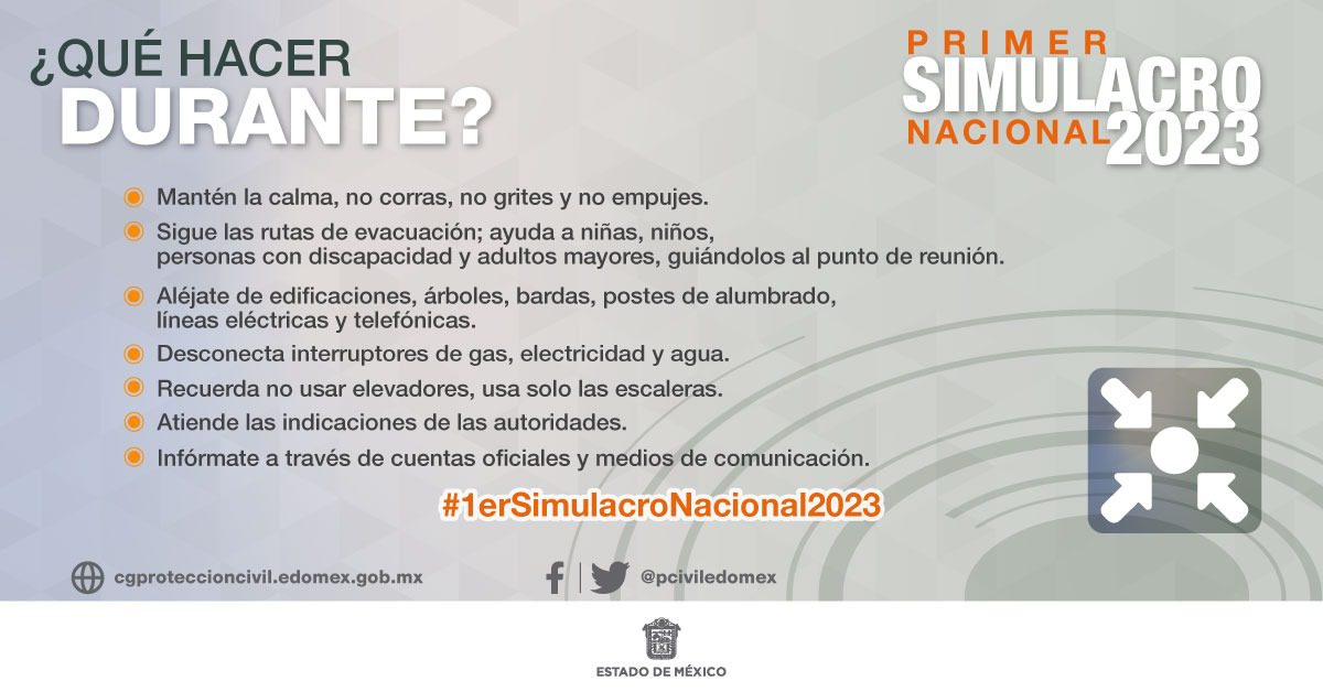 1681849996 236 Participa en el Primer Simulacro Nacional 2023