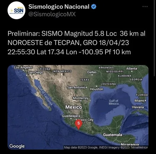 1681907984 Se registro un sismo con magnitud preliminar de 58 grados jpg