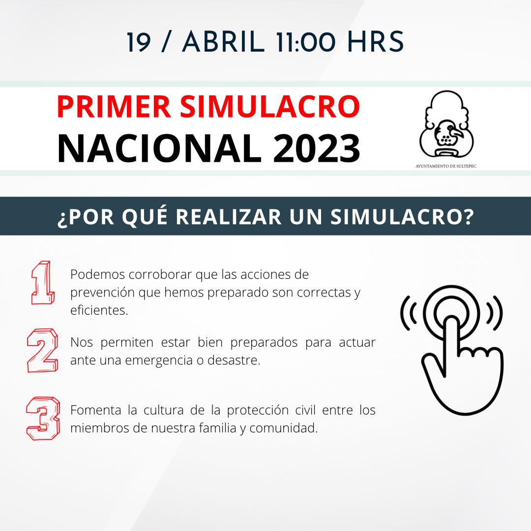 1681921274 998 Hoy se realizara el Primer Simulacro Nacional 2023