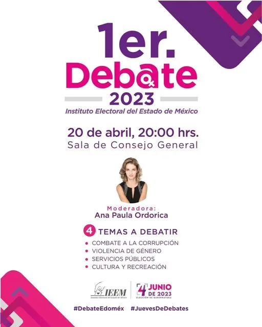 1681946158 Sintoniza el 1erDebatePorLaGubernatura informate verifica las propuestas y par jpg