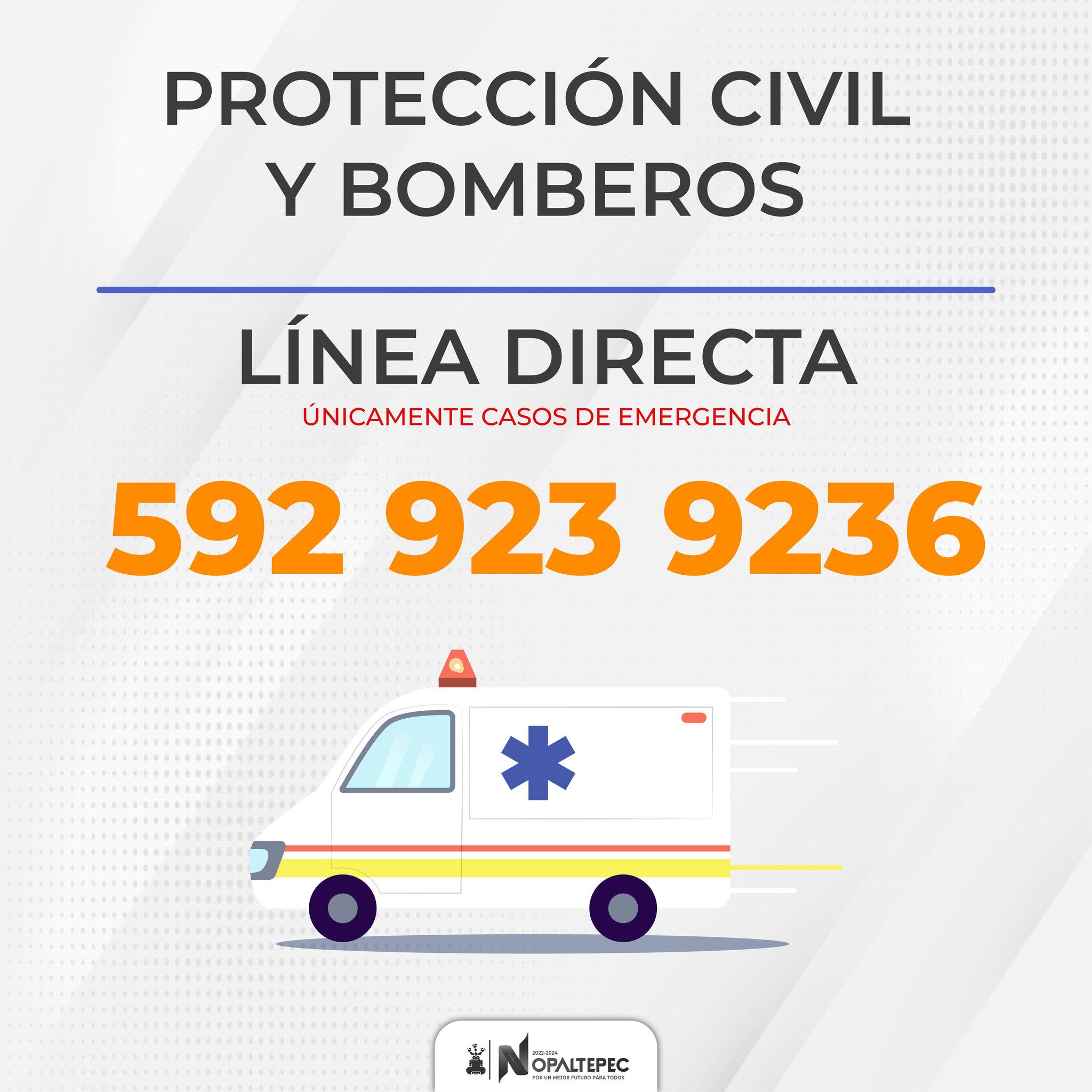 1682012181 673 Compartimos los numeros de Seguridad Publica y Proteccion civil