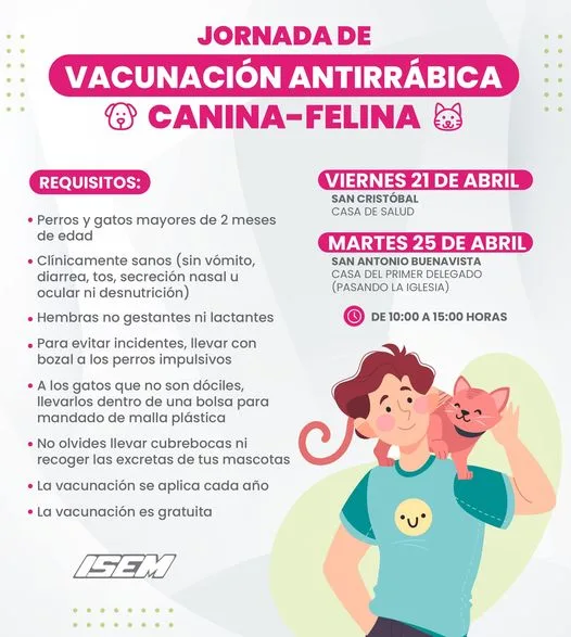 1682078803 Vecinas y vecinos los invitamos a las Jornadas de Vacunacion jpg