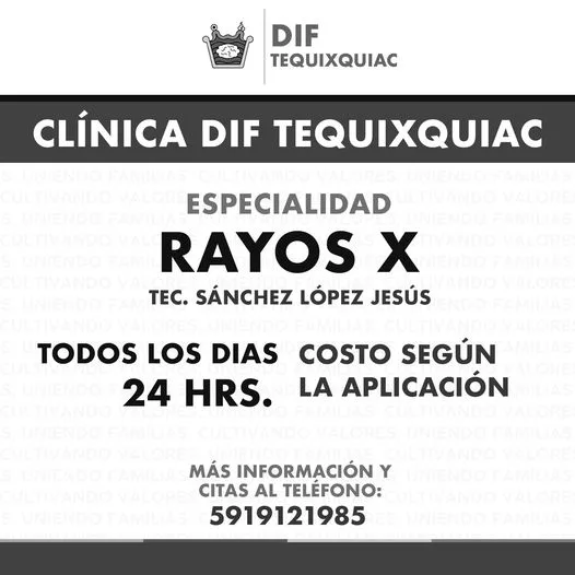 1682104550 Especialidad de Clinica DIF Tequixquiac RAYOS X Servicio las 24 jpg