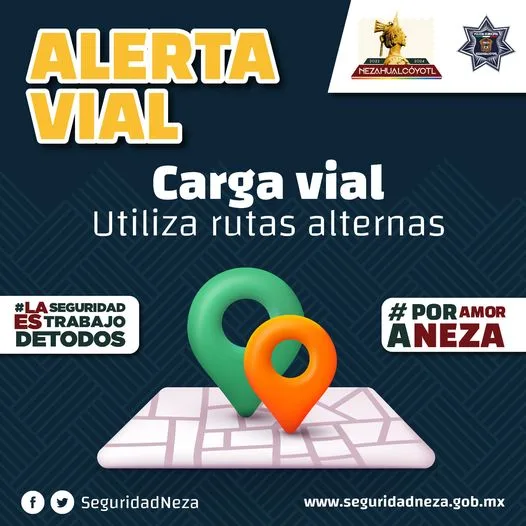 1682116853 AlertaVial Se registra carga vehicular en Av Chimalhuacan de jpg