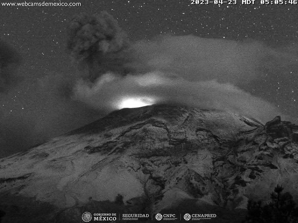 1682281755 175 Reporte del monitoreo de CENAPRED al volcan Popocatepetl